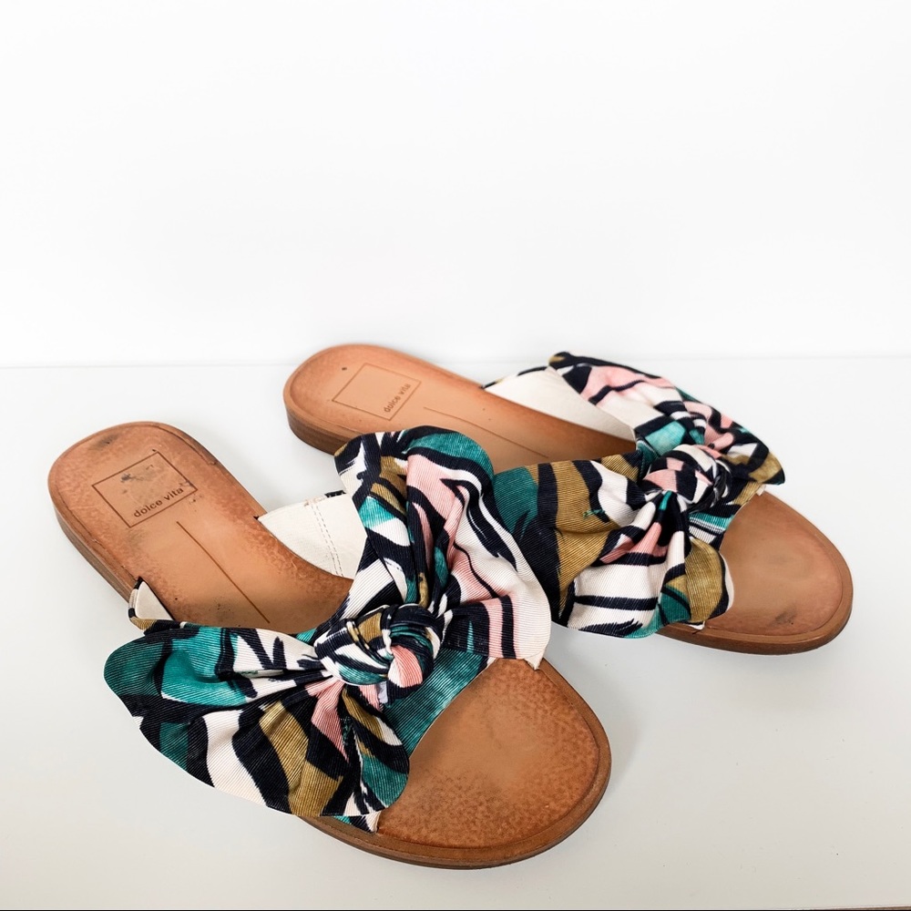 Colorful Bow Sandals